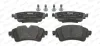 Bremsbelagsatz, Scheibenbremse FERODO FDB4617 Bild Bremsbelagsatz, Scheibenbremse FERODO FDB4617