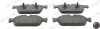 Bremsbelagsatz, Scheibenbremse Vorderachse FERODO FDB4693 Bild Bremsbelagsatz, Scheibenbremse Vorderachse FERODO FDB4693