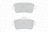 Bremsbelagsatz, Scheibenbremse Hinterachse FERODO FDB4701