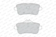 Bremsbelagsatz, Scheibenbremse Hinterachse FERODO FDB4701
