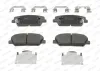 Bremsbelagsatz, Scheibenbremse Vorderachse FERODO FDB4703 Bild Bremsbelagsatz, Scheibenbremse Vorderachse FERODO FDB4703