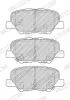 Bremsbelagsatz, Scheibenbremse FERODO FDB4739 Bild Bremsbelagsatz, Scheibenbremse FERODO FDB4739