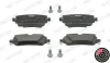 Bremsbelagsatz, Scheibenbremse FERODO FDB4807