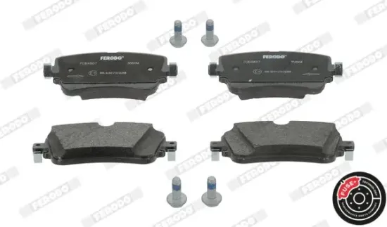 Bremsbelagsatz, Scheibenbremse FERODO FDB4807 Bild Bremsbelagsatz, Scheibenbremse FERODO FDB4807