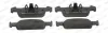 Bremsbelagsatz, Scheibenbremse Vorderachse FERODO FDB4822 Bild Bremsbelagsatz, Scheibenbremse Vorderachse FERODO FDB4822