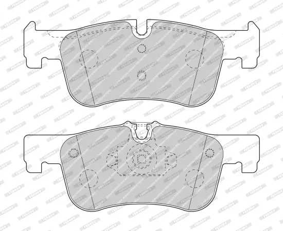 Bremsbelagsatz, Scheibenbremse Vorderachse FERODO FDB4844 Bild Bremsbelagsatz, Scheibenbremse Vorderachse FERODO FDB4844