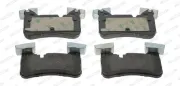 Bremsbelagsatz, Scheibenbremse Hinterachse FERODO FDB4874
