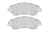 Bremsbelagsatz, Scheibenbremse Vorderachse FERODO FDB4884 Bild Bremsbelagsatz, Scheibenbremse Vorderachse FERODO FDB4884