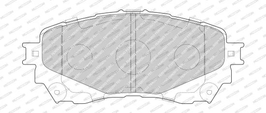 Bremsbelagsatz, Scheibenbremse Vorderachse FERODO FDB4891 Bild Bremsbelagsatz, Scheibenbremse Vorderachse FERODO FDB4891