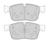 Bremsbelagsatz, Scheibenbremse Vorderachse FERODO FDB4894 Bild Bremsbelagsatz, Scheibenbremse Vorderachse FERODO FDB4894