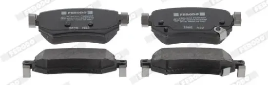 Bremsbelagsatz, Scheibenbremse Hinterachse FERODO FDB4944 Bild Bremsbelagsatz, Scheibenbremse Hinterachse FERODO FDB4944
