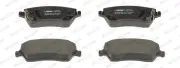 Bremsbelagsatz, Scheibenbremse Vorderachse FERODO FDB4966