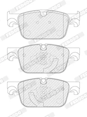 Bremsbelagsatz, Scheibenbremse FERODO FDB4994 Bild Bremsbelagsatz, Scheibenbremse FERODO FDB4994