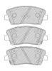 Bremsbelagsatz, Scheibenbremse Vorderachse FERODO FDB5045 Bild Bremsbelagsatz, Scheibenbremse Vorderachse FERODO FDB5045