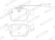 Bremsbackensatz Hinterachse FERODO FMK208