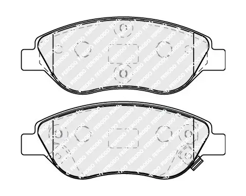 Bremsbelagsatz, Scheibenbremse FERODO FDB5138 Bild Bremsbelagsatz, Scheibenbremse FERODO FDB5138