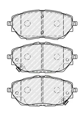 Bremsbelagsatz, Scheibenbremse Vorderachse FERODO FDB5146 Bild Bremsbelagsatz, Scheibenbremse Vorderachse FERODO FDB5146