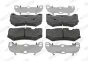 Bremsbelagsatz, Scheibenbremse Vorderachse FERODO FDB5156