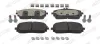 Bremsbelagsatz, Scheibenbremse FERODO FDB5179