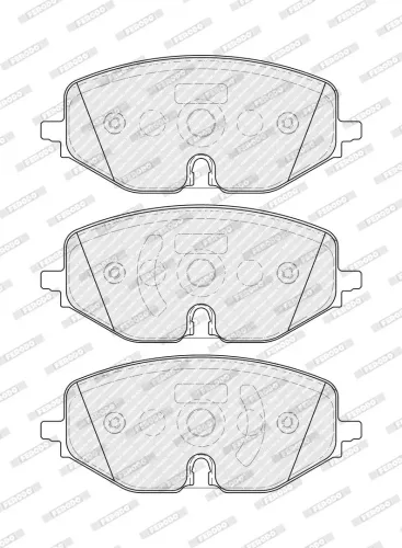 Bremsbelagsatz, Scheibenbremse Vorderachse FERODO FDB5194 Bild Bremsbelagsatz, Scheibenbremse Vorderachse FERODO FDB5194