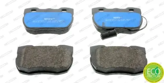 Bremsbelagsatz, Scheibenbremse Vorderachse FERODO FDB520 Bild Bremsbelagsatz, Scheibenbremse Vorderachse FERODO FDB520