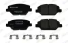Bremsbelagsatz, Scheibenbremse Vorderachse FERODO FDB5214 Bild Bremsbelagsatz, Scheibenbremse Vorderachse FERODO FDB5214