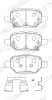 Bremsbelagsatz, Scheibenbremse Hinterachse FERODO FDB5215 Bild Bremsbelagsatz, Scheibenbremse Hinterachse FERODO FDB5215