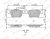 Bremsbelagsatz, Scheibenbremse FERODO FDB5242 Bild Bremsbelagsatz, Scheibenbremse FERODO FDB5242