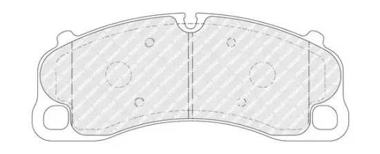 Bremsbelagsatz, Scheibenbremse Vorderachse FERODO FDB5267 Bild Bremsbelagsatz, Scheibenbremse Vorderachse FERODO FDB5267