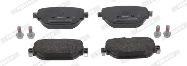 Bremsbelagsatz, Scheibenbremse Hinterachse FERODO FDB5287