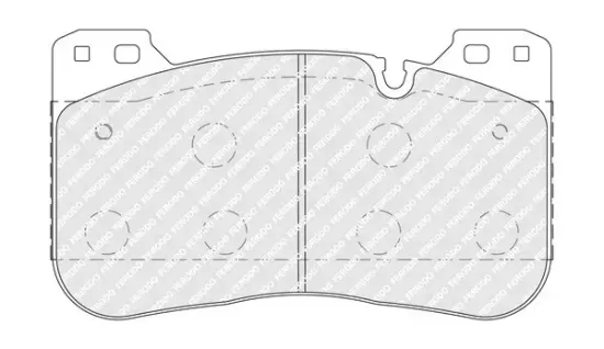 Bremsbelagsatz, Scheibenbremse FERODO FDB5301 Bild Bremsbelagsatz, Scheibenbremse FERODO FDB5301