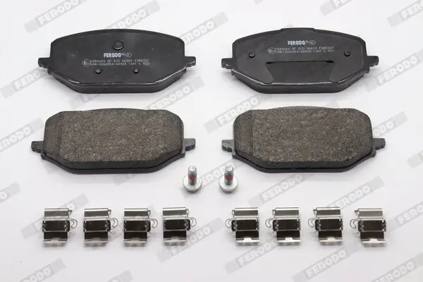 Bremsbelagsatz, Scheibenbremse Vorderachse FERODO FDB5337
