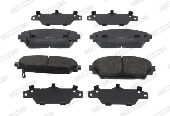 Bremsbelagsatz, Scheibenbremse Vorderachse FERODO FDB5346 Bild Bremsbelagsatz, Scheibenbremse Vorderachse FERODO FDB5346