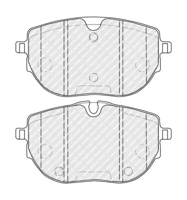 Bremsbelagsatz, Scheibenbremse FERODO FDB5350 Bild Bremsbelagsatz, Scheibenbremse FERODO FDB5350