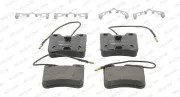 Bremsbelagsatz, Scheibenbremse Vorderachse FERODO FDB535
