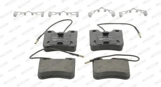 Bremsbelagsatz, Scheibenbremse Vorderachse FERODO FDB535 Bild Bremsbelagsatz, Scheibenbremse Vorderachse FERODO FDB535