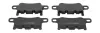 Bremsbelagsatz, Scheibenbremse Hinterachse FERODO FDB5366 Bild Bremsbelagsatz, Scheibenbremse Hinterachse FERODO FDB5366