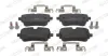 Bremsbelagsatz, Scheibenbremse Hinterachse FERODO FDB5367 Bild Bremsbelagsatz, Scheibenbremse Hinterachse FERODO FDB5367