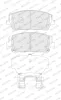 Bremsbelagsatz, Scheibenbremse Vorderachse FERODO FDB5373 Bild Bremsbelagsatz, Scheibenbremse Vorderachse FERODO FDB5373