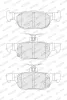 Bremsbelagsatz, Scheibenbremse Hinterachse FERODO FDB5376 Bild Bremsbelagsatz, Scheibenbremse Hinterachse FERODO FDB5376