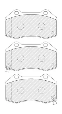 Bremsbelagsatz, Scheibenbremse Vorderachse FERODO FDB5382 Bild Bremsbelagsatz, Scheibenbremse Vorderachse FERODO FDB5382
