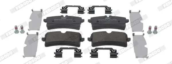 Bremsbelagsatz, Scheibenbremse Hinterachse FERODO FDB5383