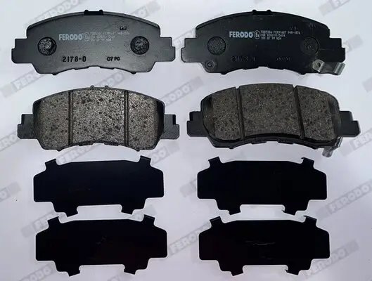 Bremsbelagsatz, Scheibenbremse Vorderachse FERODO FDB5386 Bild Bremsbelagsatz, Scheibenbremse Vorderachse FERODO FDB5386