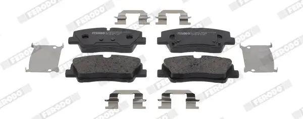 Bremsbelagsatz, Scheibenbremse Hinterachse FERODO FDB5391