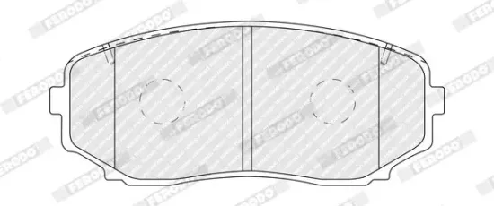 Bremsbelagsatz, Scheibenbremse Vorderachse FERODO FDB5433 Bild Bremsbelagsatz, Scheibenbremse Vorderachse FERODO FDB5433