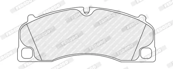 Bremsbelagsatz, Scheibenbremse Vorderachse FERODO FDB5436 Bild Bremsbelagsatz, Scheibenbremse Vorderachse FERODO FDB5436