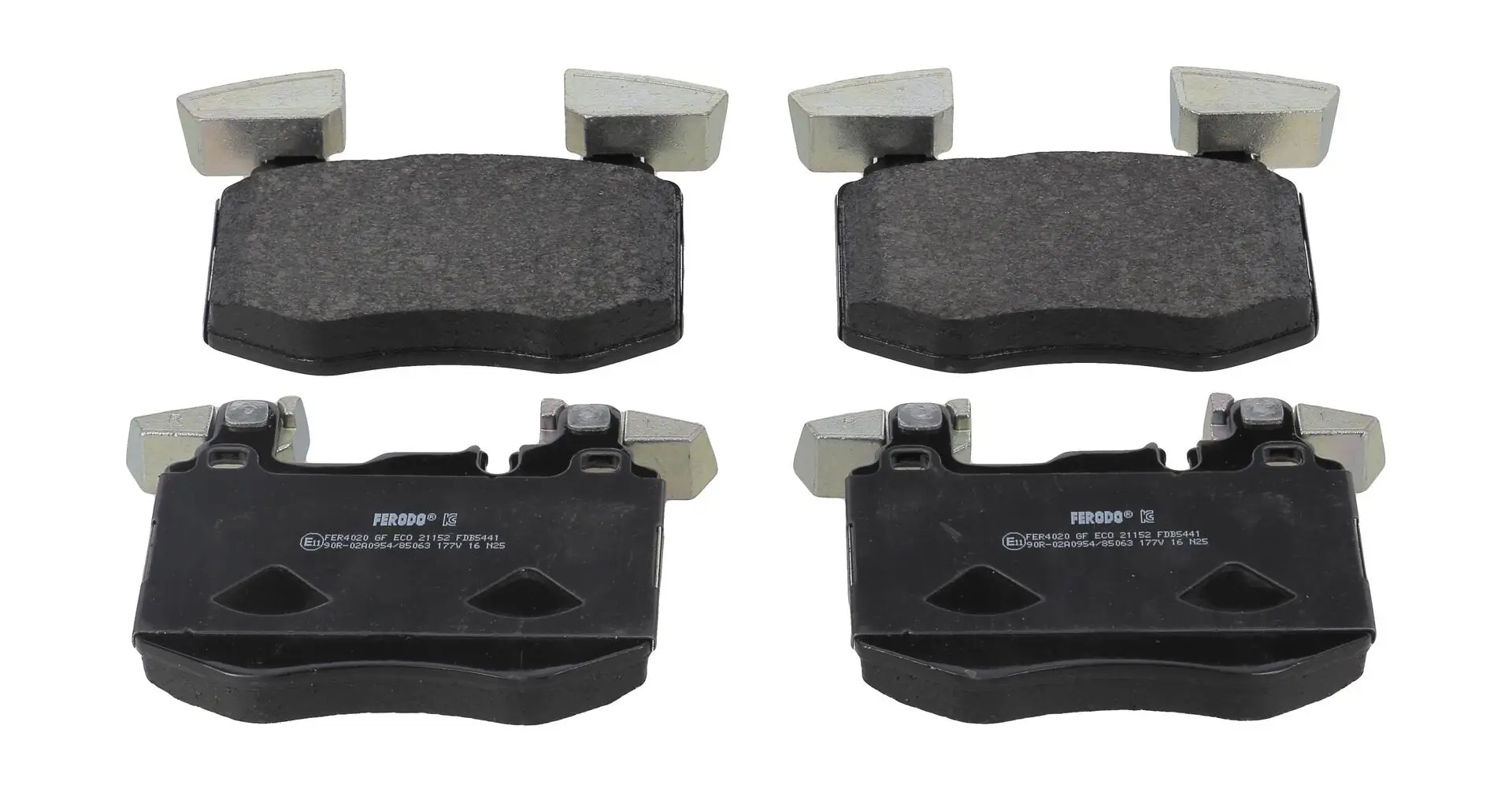 Bremsbelagsatz, Scheibenbremse Vorderachse FERODO FDB5441