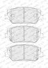 Bremsbelagsatz, Scheibenbremse Vorderachse FERODO FDB5466 Bild Bremsbelagsatz, Scheibenbremse Vorderachse FERODO FDB5466