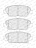Bremsbelagsatz, Scheibenbremse Vorderachse FERODO FDB5468 Bild Bremsbelagsatz, Scheibenbremse Vorderachse FERODO FDB5468
