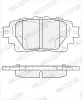 Bremsbelagsatz, Scheibenbremse Hinterachse FERODO FDB5470 Bild Bremsbelagsatz, Scheibenbremse Hinterachse FERODO FDB5470